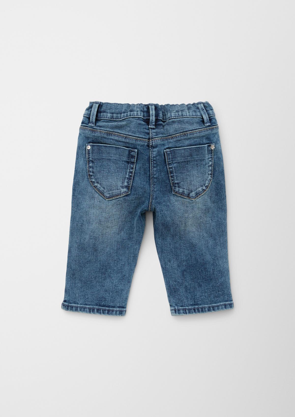 s.Oliver Regular fit: Jeans with an elasticated waistband