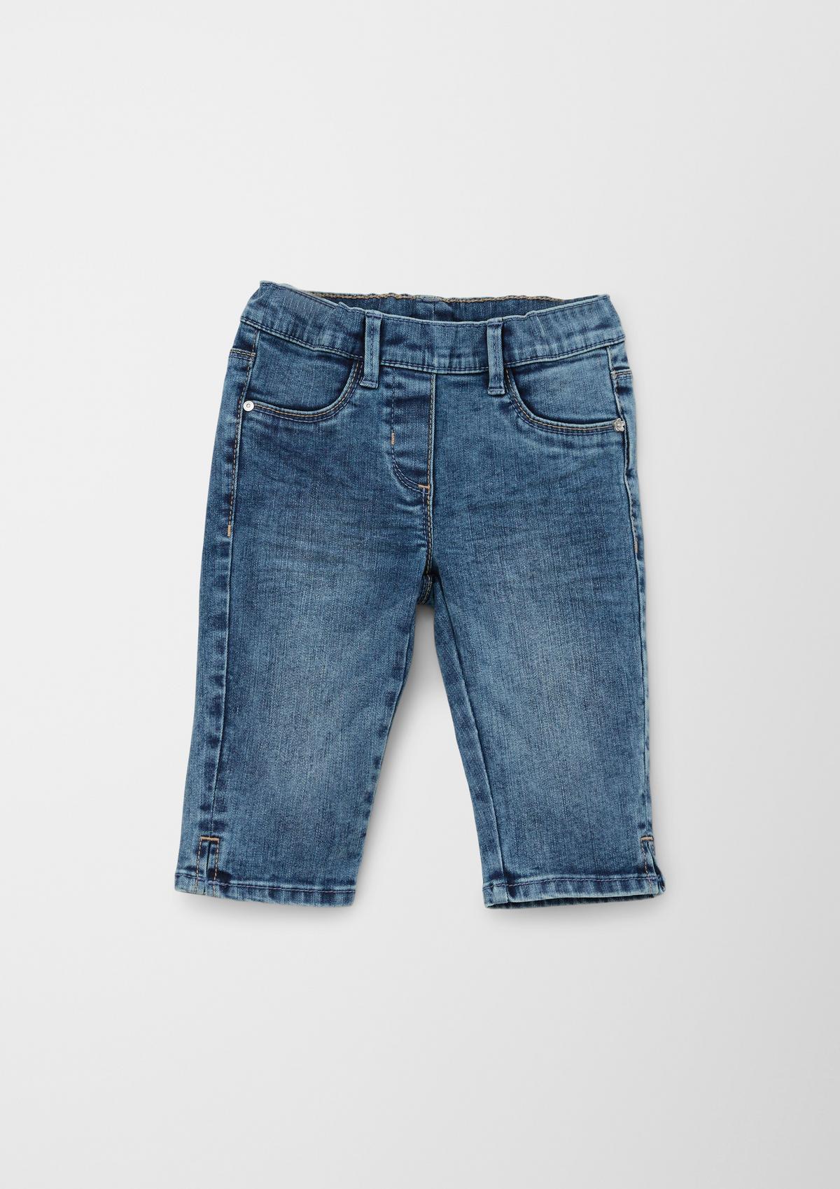 s.Oliver Regular: jeans met elastische band