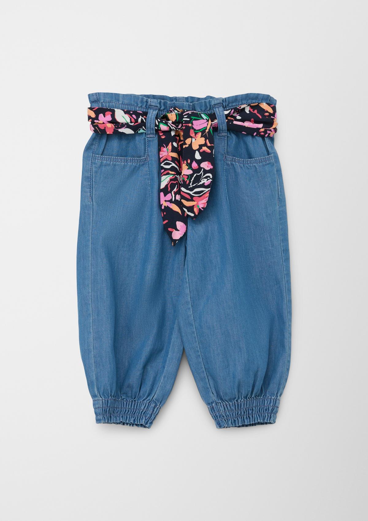 s.Oliver Cropped-Jeans / Loose Fit / Mid Rise / Barrel Leg