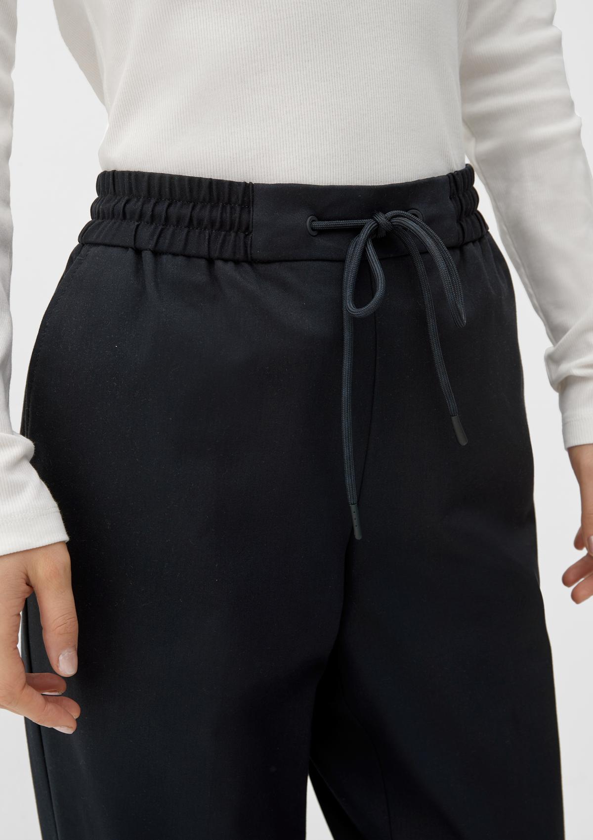 s.Oliver Loose : pantalon à ceinture élastique