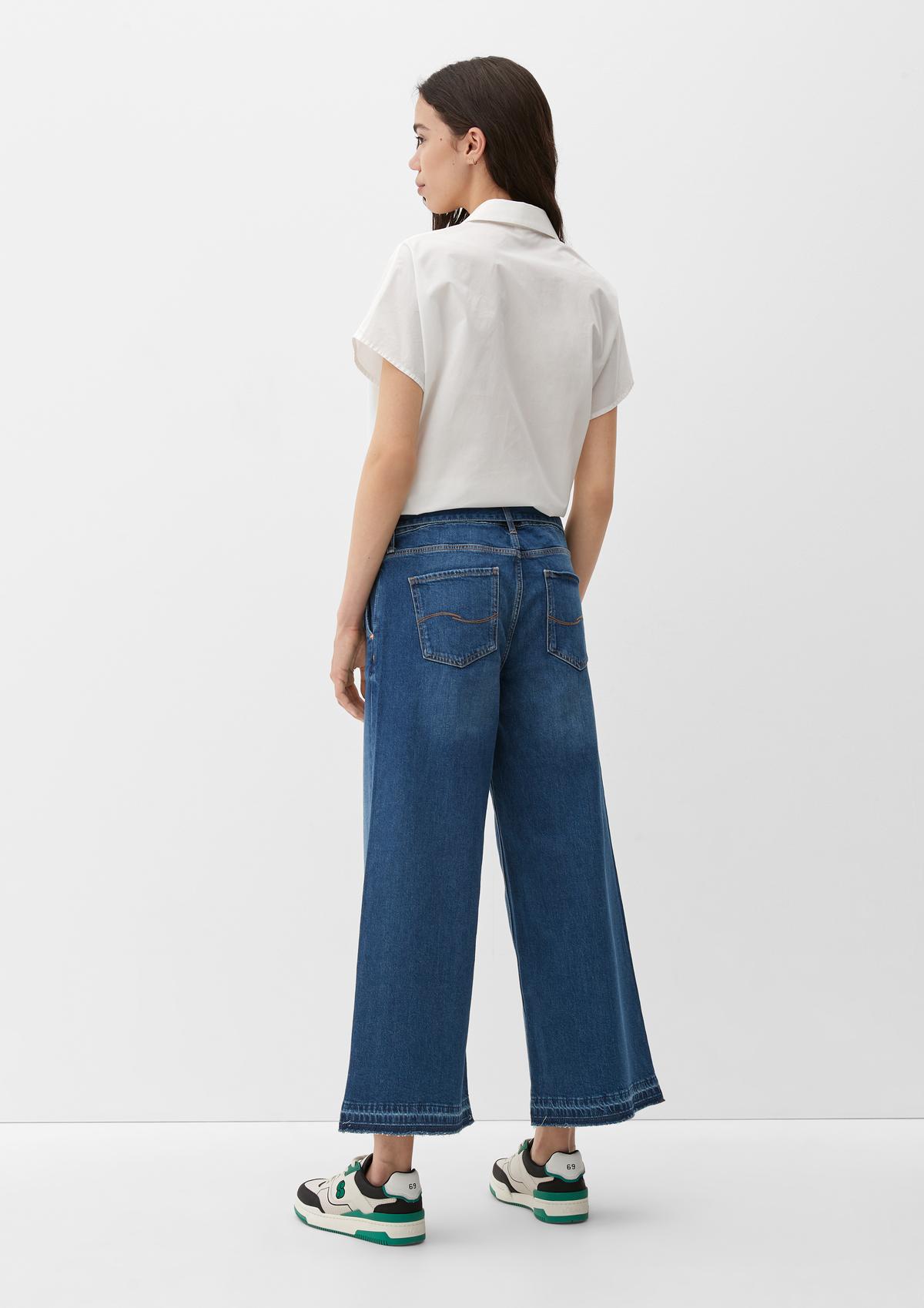 s.Oliver Slim : jupe-culotte en jean