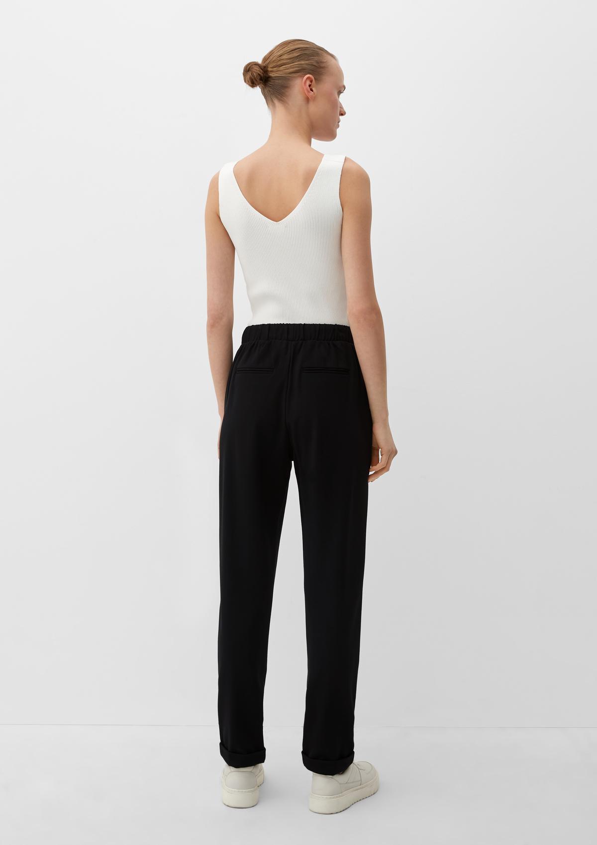 s.Oliver Relaxed fit: Tracksuit bottoms in interlock jersey