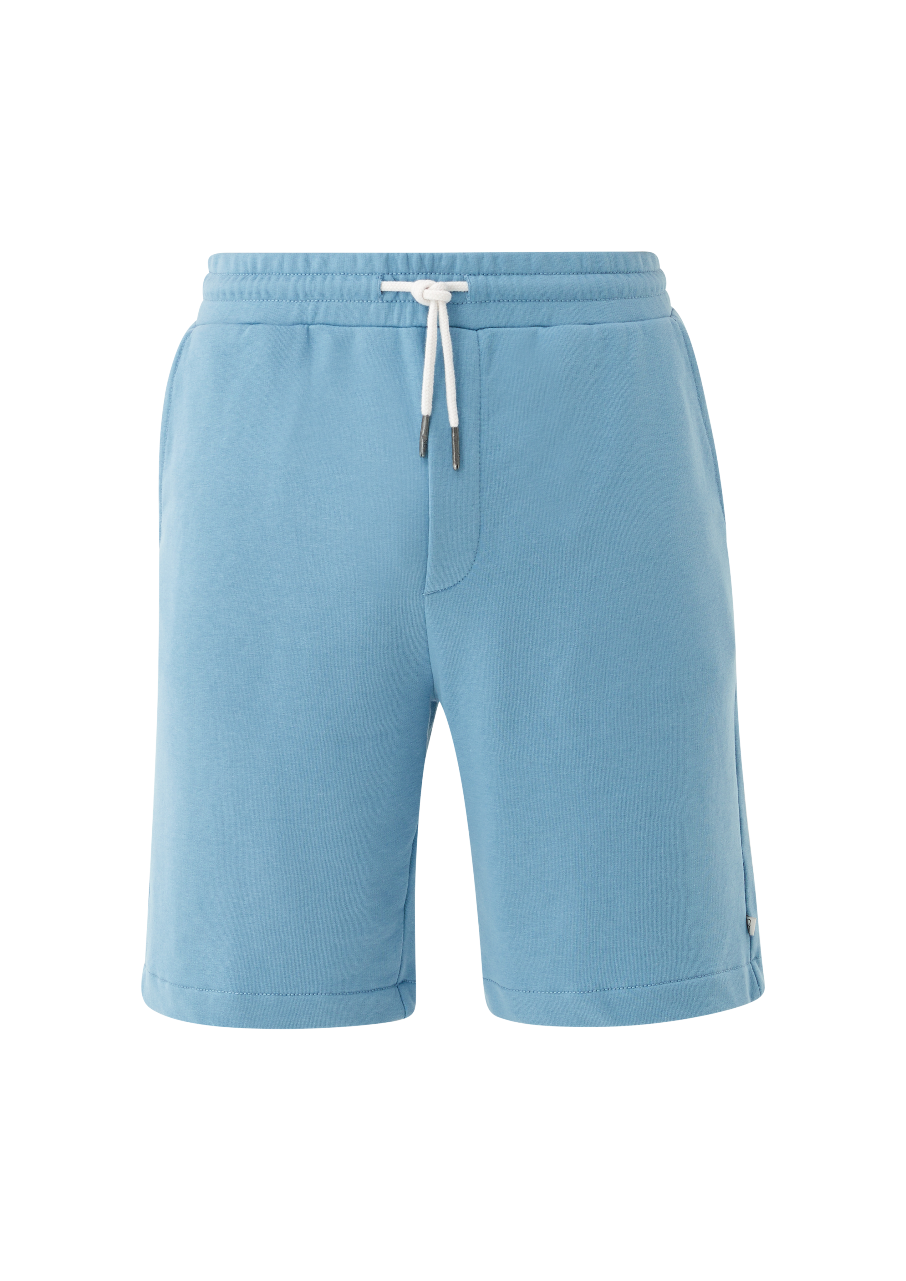 QS - Regular: Sweatshorts mit Tunnelzug, Herren, blau