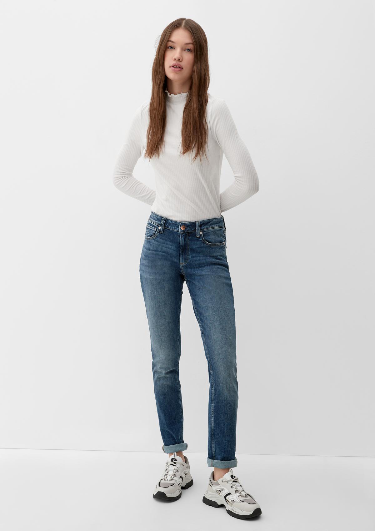 s.Oliver Slim: trousers with a slim leg