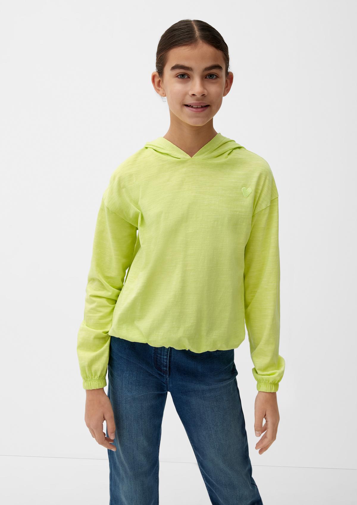 s.Oliver T-shirt à capuche en coton