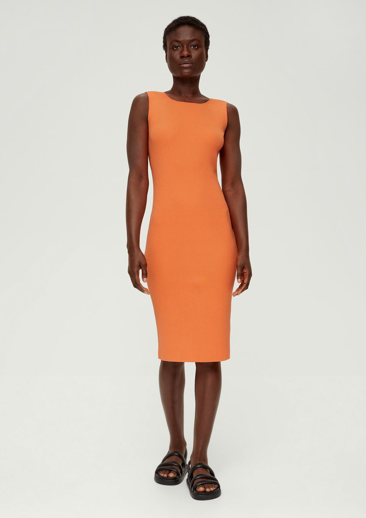 s.Oliver Sheath dress with a cut-out at the back