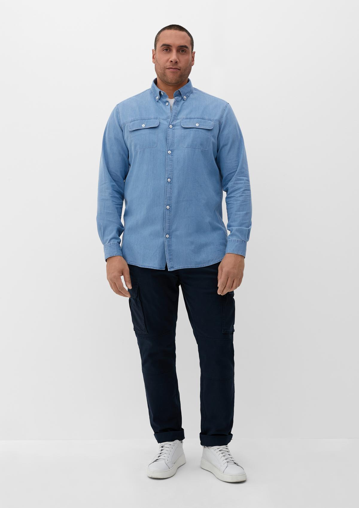 s.Oliver Regular fit: cotton denim shirt