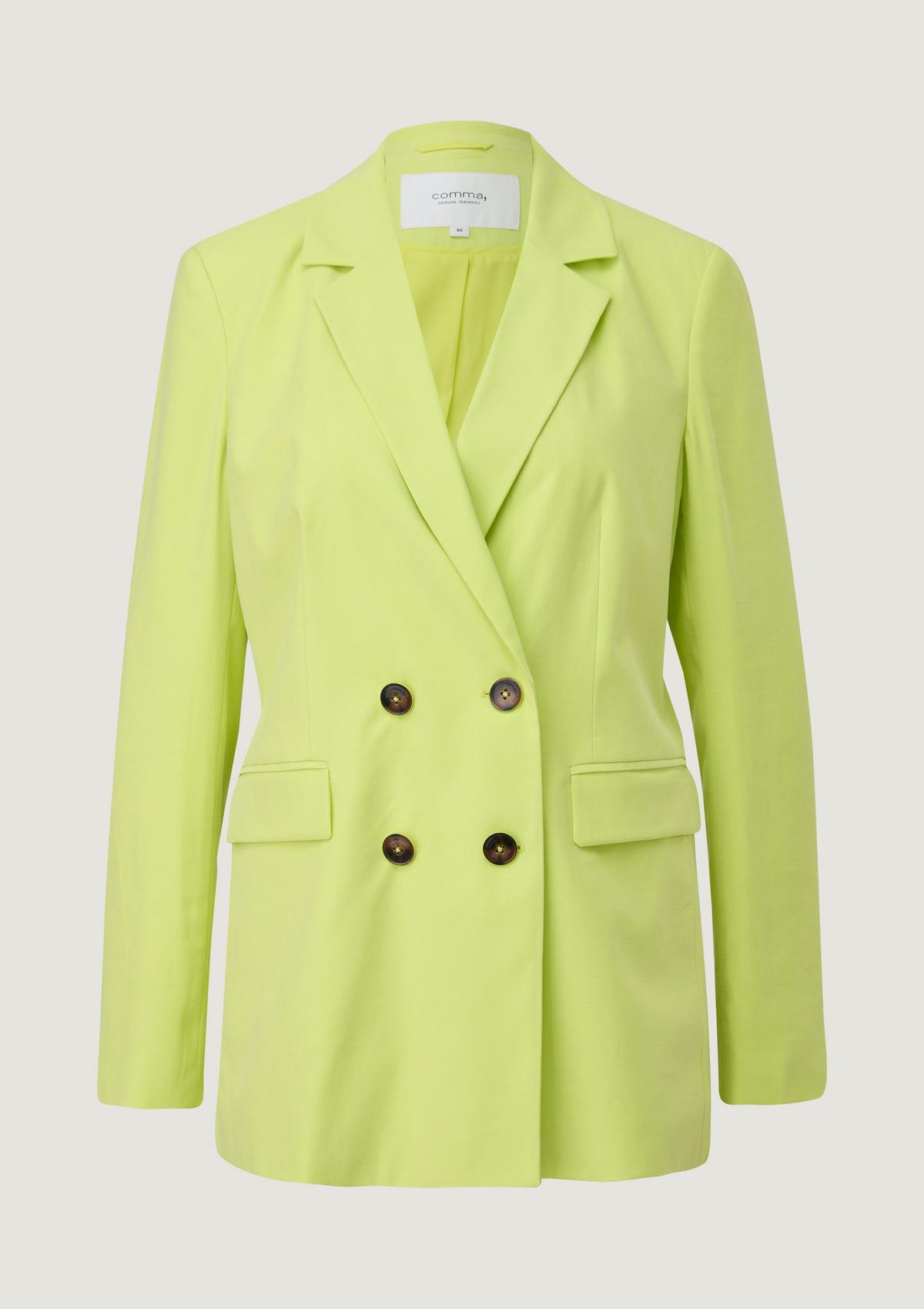 comma Blazer with decorative buttons