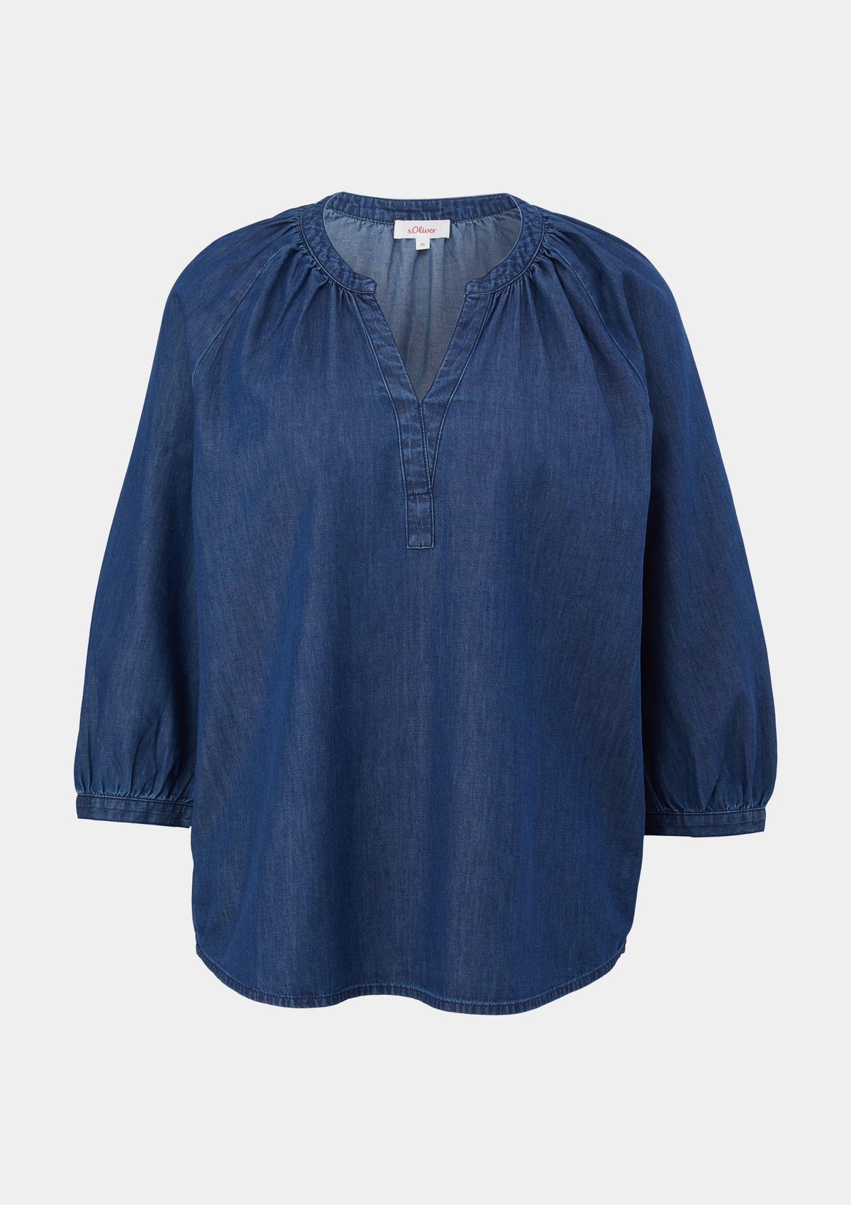 s.Oliver Light denim blouse