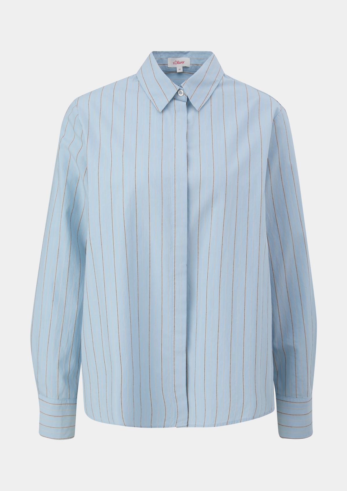 s.Oliver Rayon blouse with stripes