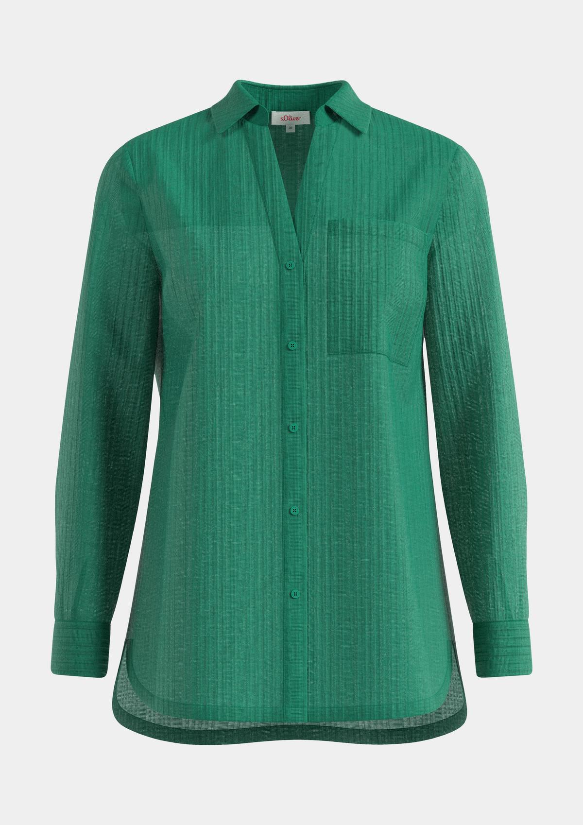 s.Oliver Patterned blouse in blended viscose