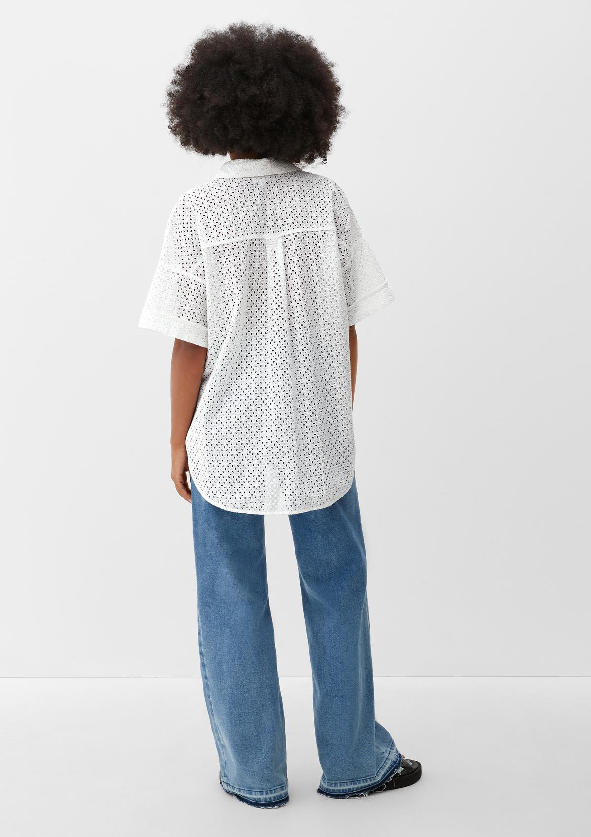 s.Oliver Blouse with an openwork pattern