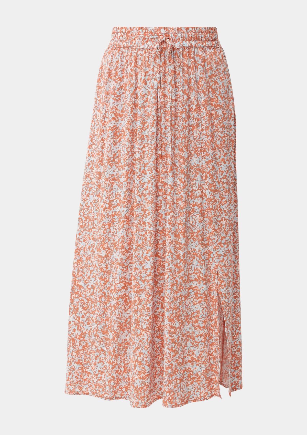 s.Oliver Midi skirt made of pure viscose