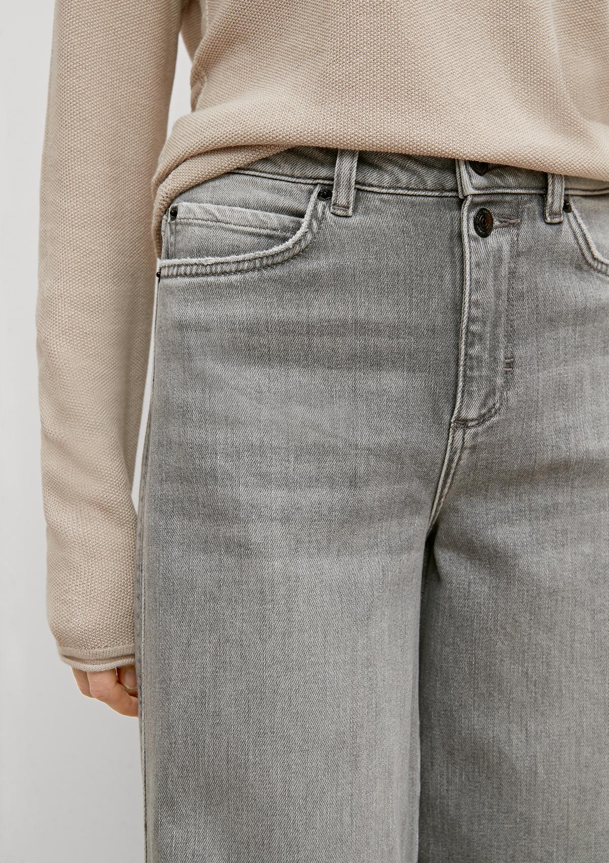 comma Loose: Jeans mit Wide leg