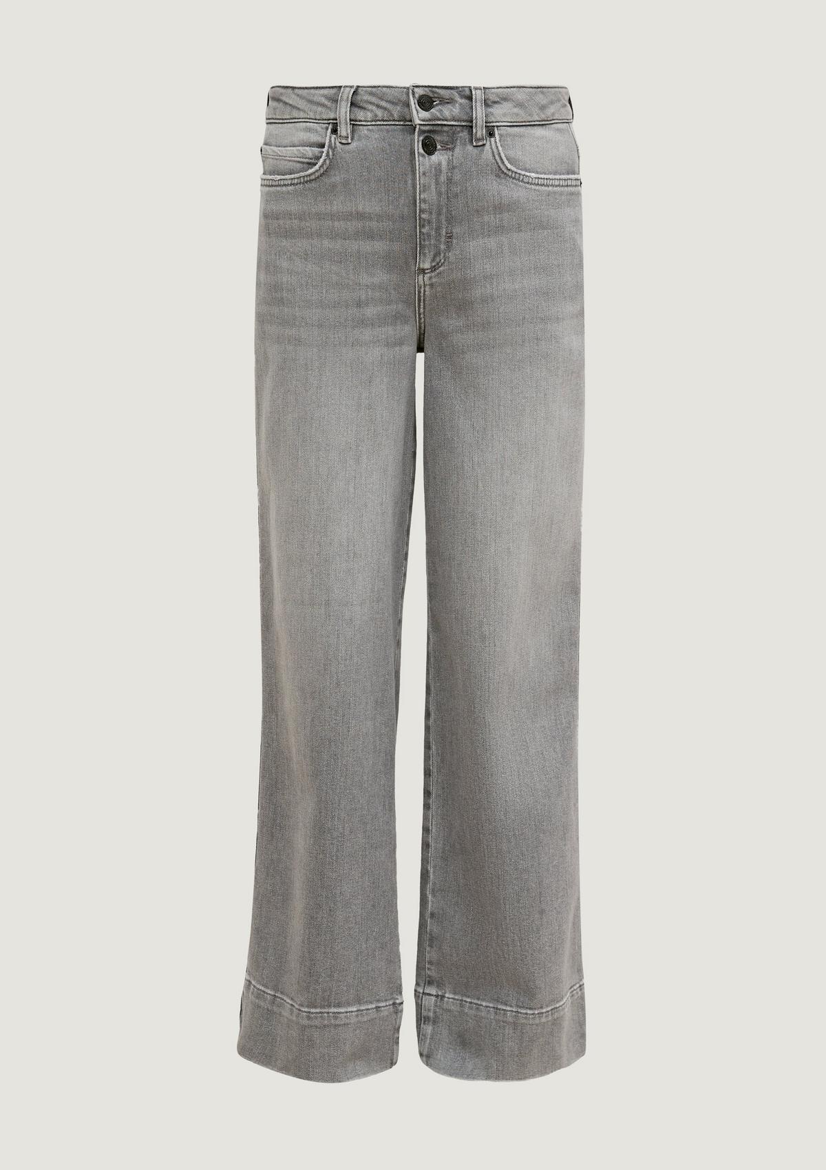 comma Loose: Jeans mit Wide leg