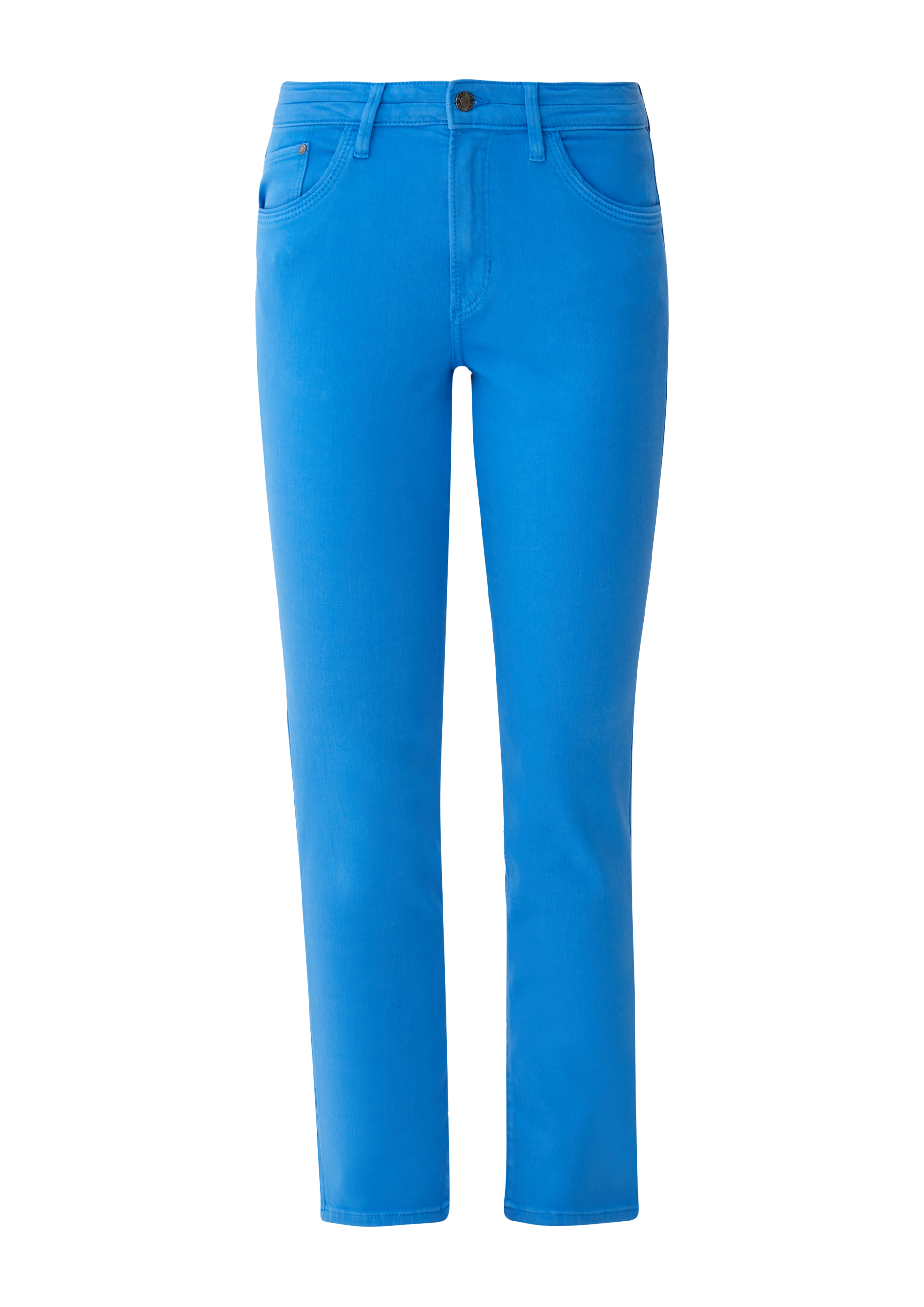 s.Oliver - Jeans Betsy / Slim Fit / Mid Rise / Slim Leg, Damen, blau