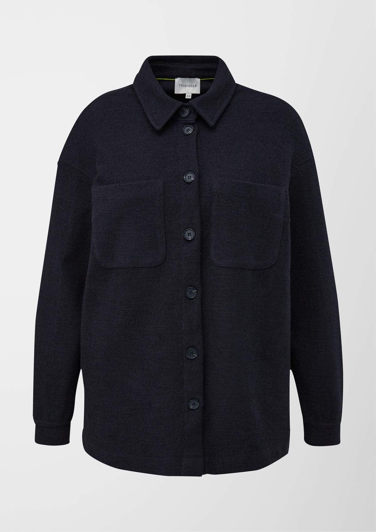 s.Oliver Jacket with a shirt collar