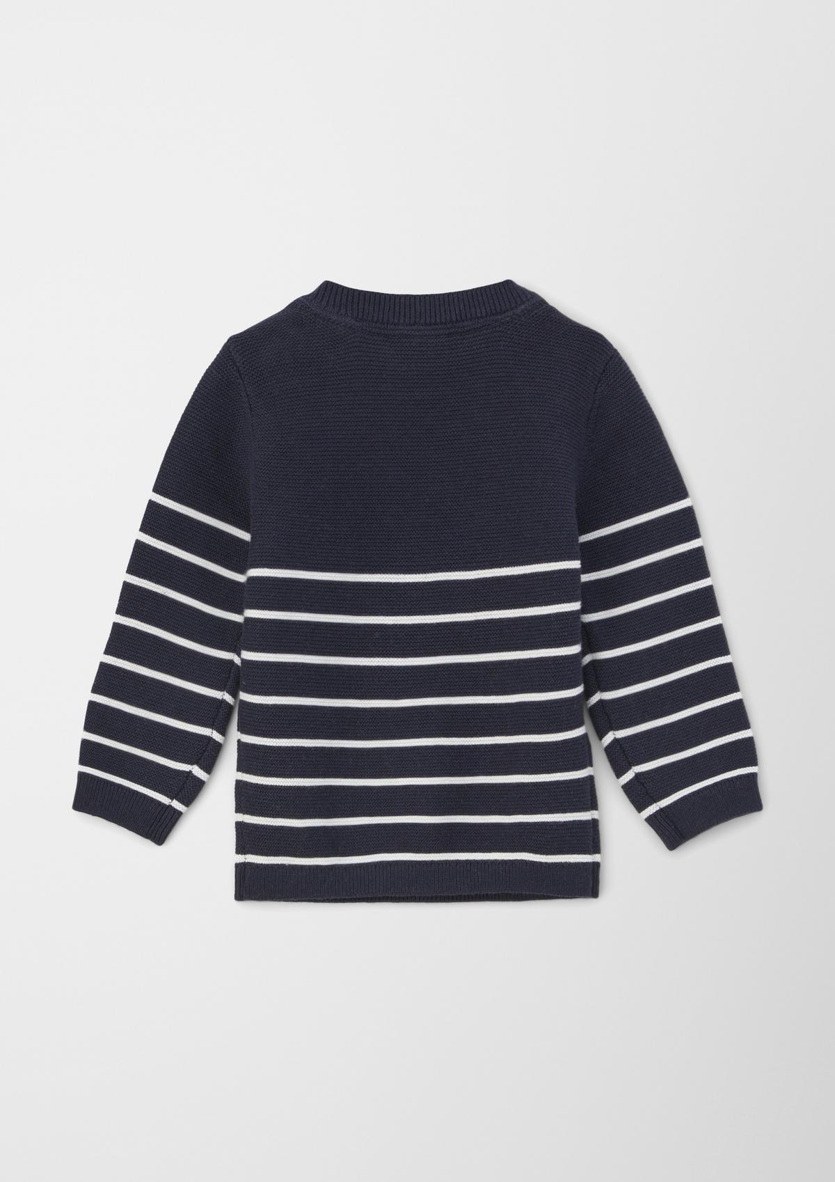 s.Oliver Knitted jumper with stripes