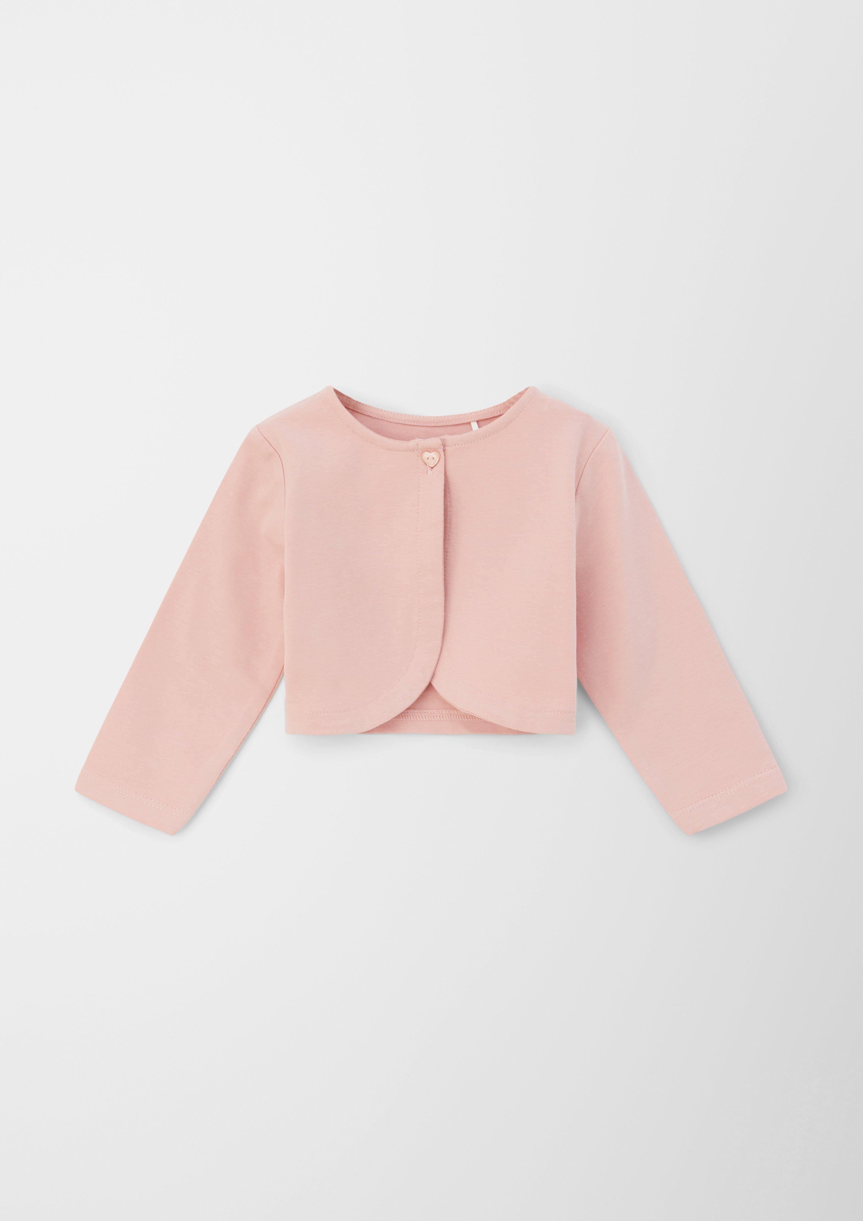 Rose pink hot sale bolero jacket