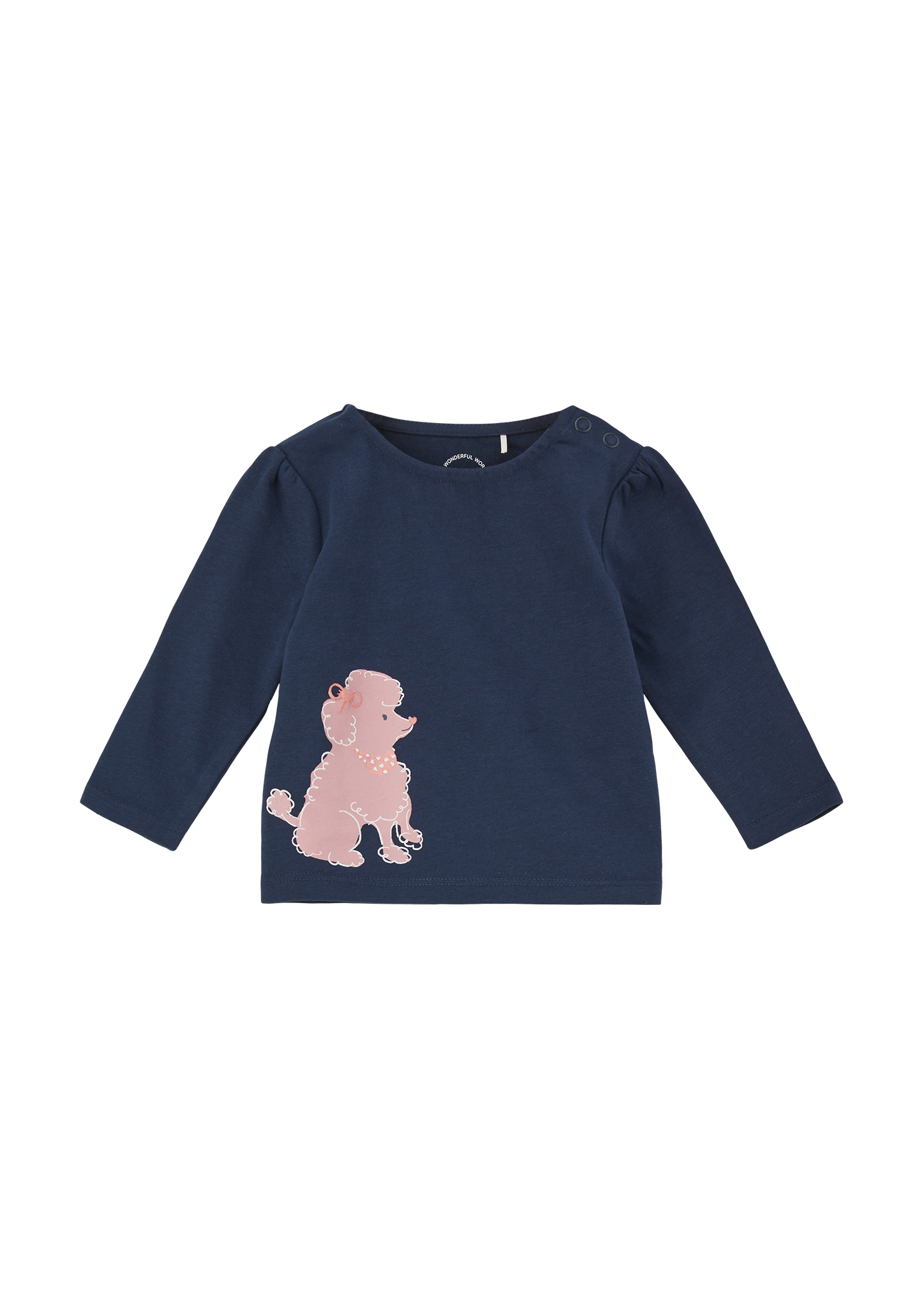 s.Oliver - T-Shirt mit niedlichem Printmotiv, Babys, blau