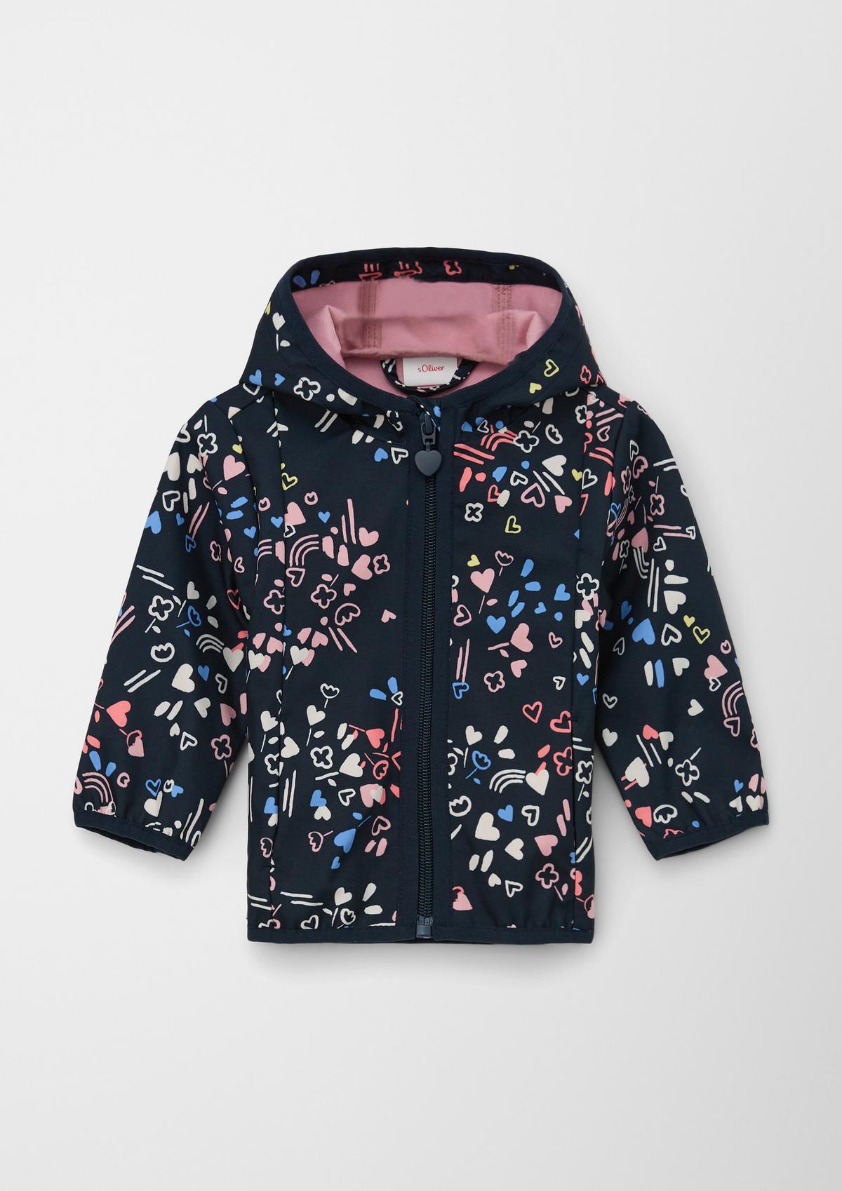 s.Oliver Outdoor jacket with all-over print