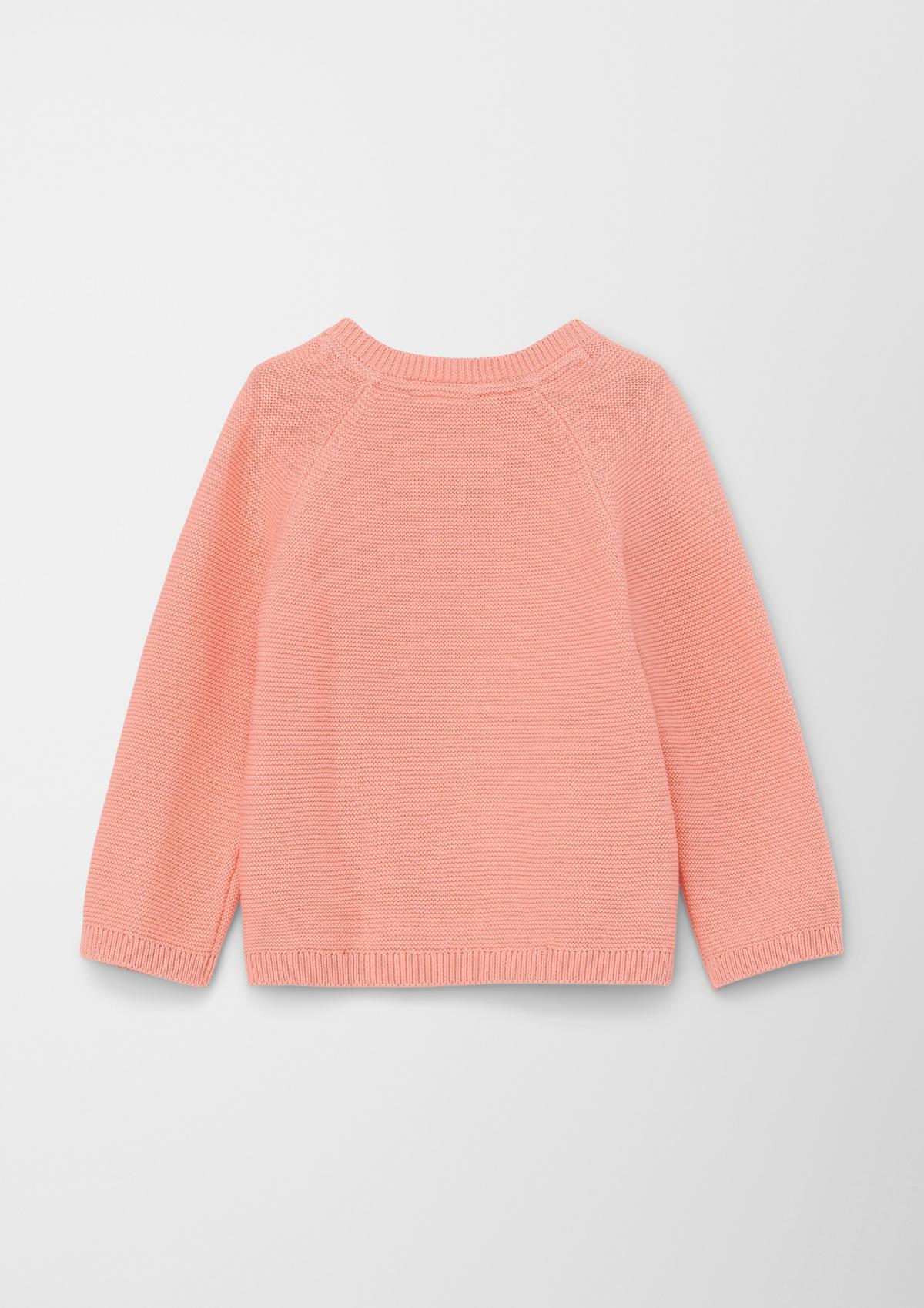 s.Oliver Knitted jumper with openwork details