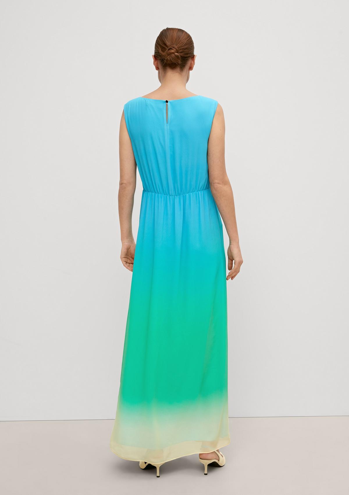 comma Chiffon-Kleid mit Farbverlauf