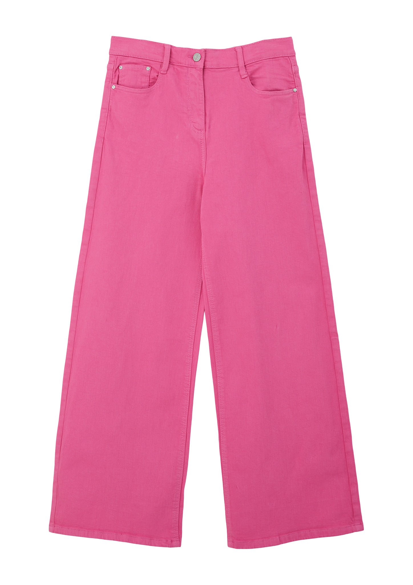 s.Oliver - Jeans / Loose Fit / Super High Rise / Wide Leg, Mädchen, Rosa