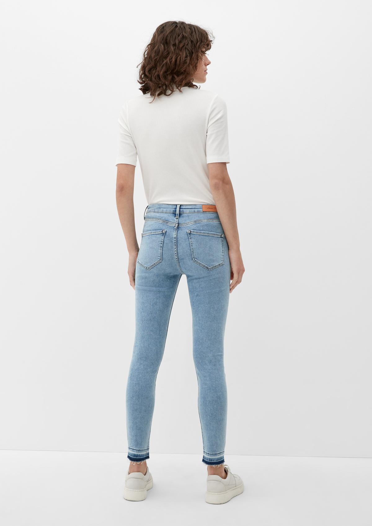s.Oliver Skinny: enkellange jeans van stretchkatoen