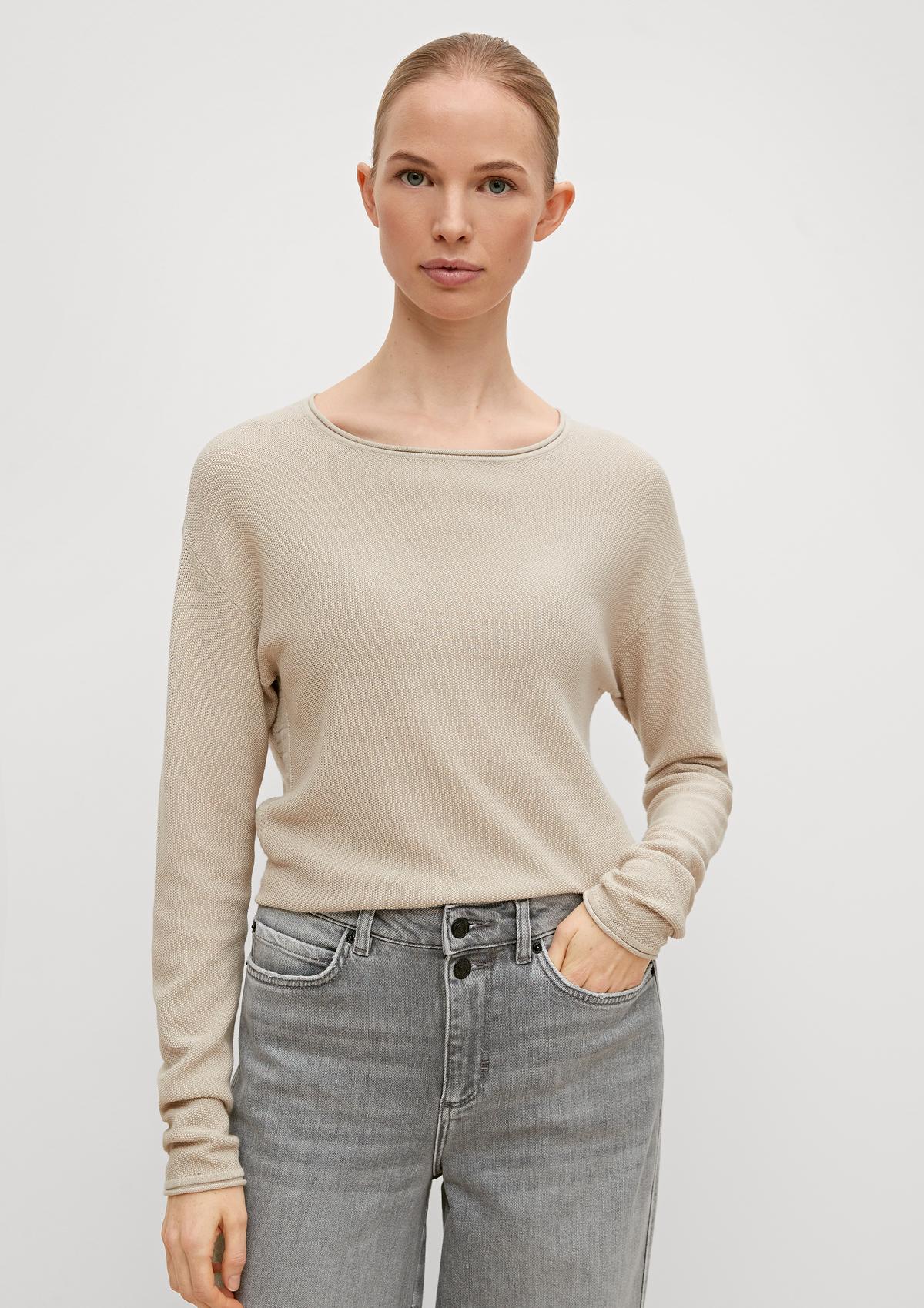 Pullover aus Baumwollmix