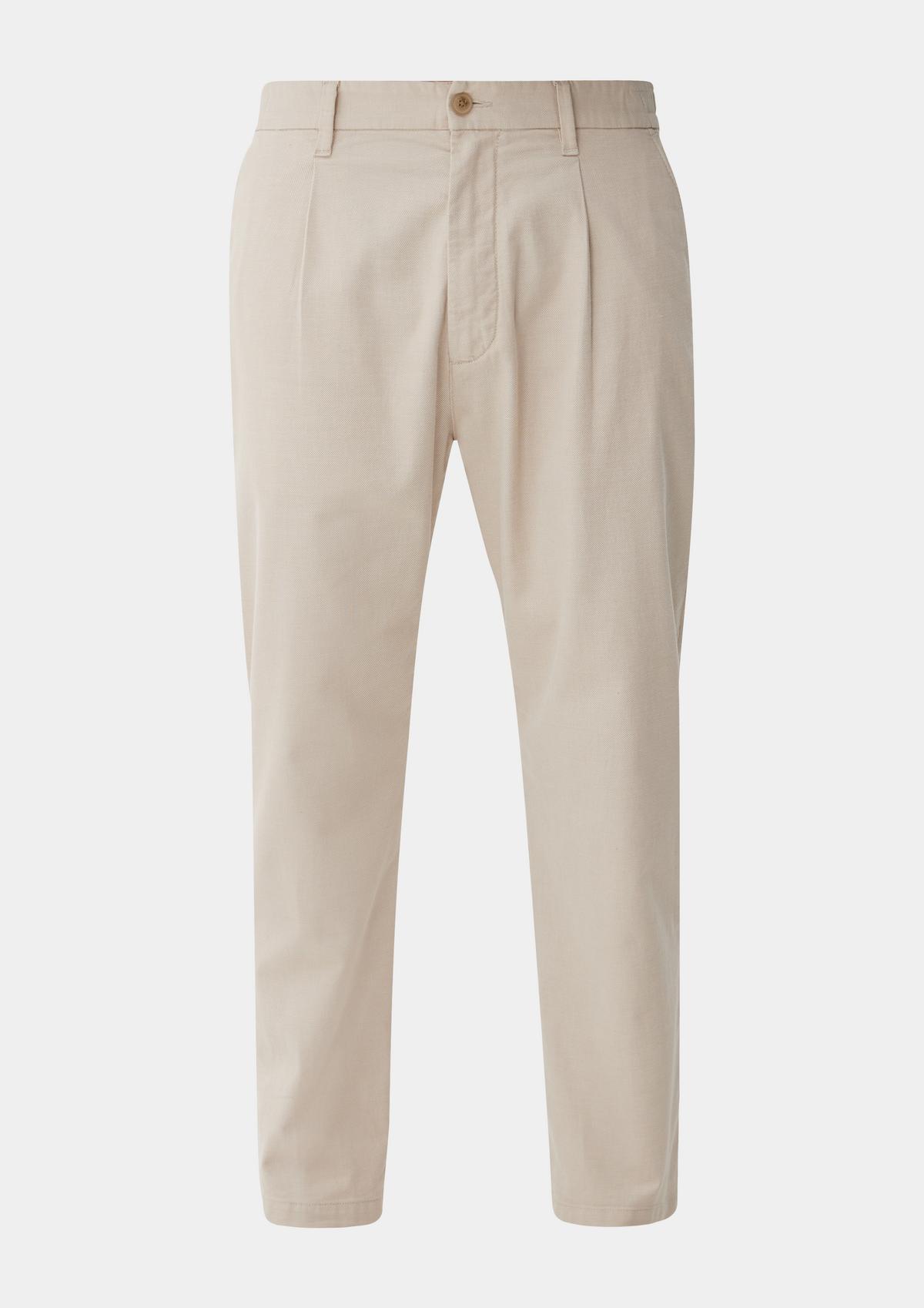 s.Oliver Relaxed fit: straight-leg trousers