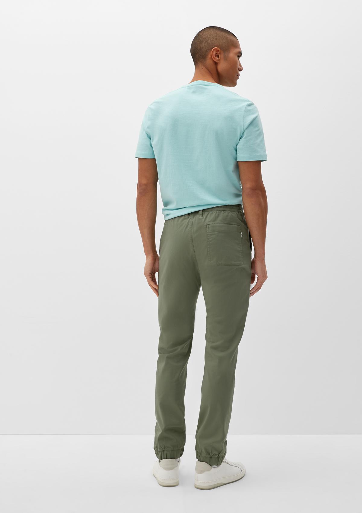 s.Oliver Regular : pantalon à ceinture élastique