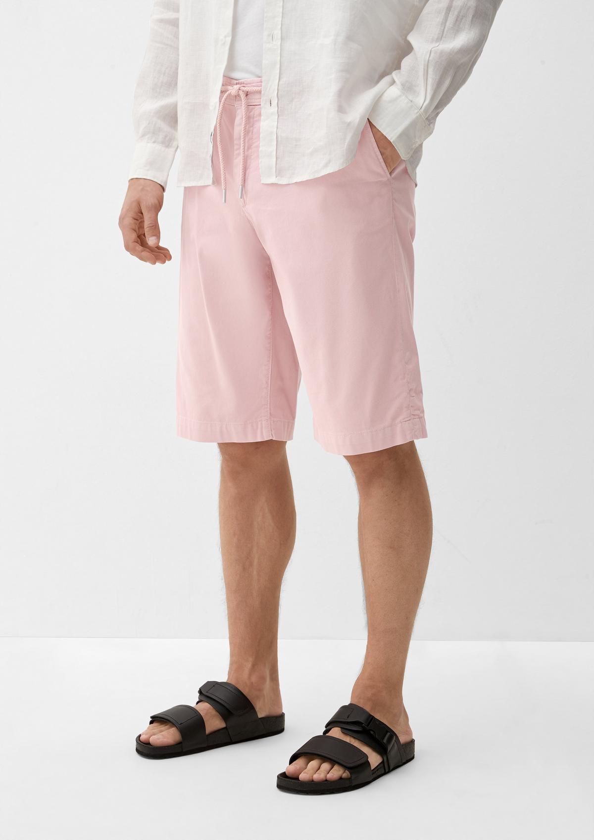 Relaxed fit: Bermuda shorts with drawstring