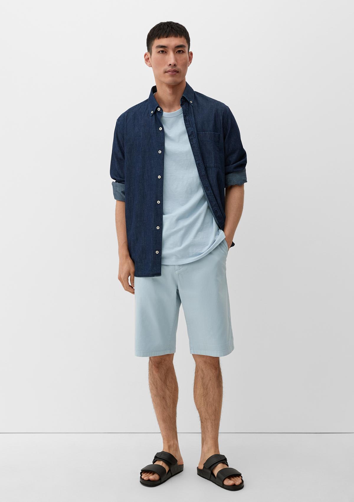 s.Oliver Relaxed fit: Bermuda shorts with drawstring