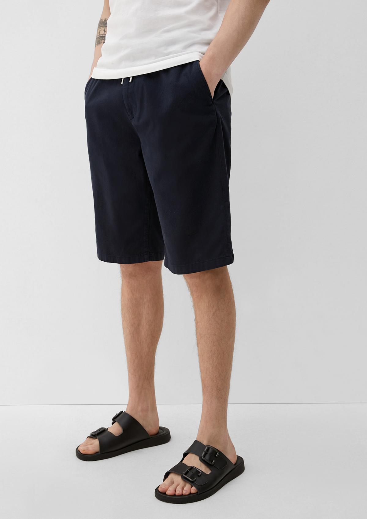 s.Oliver Relaxed fit: Bermuda shorts with drawstring