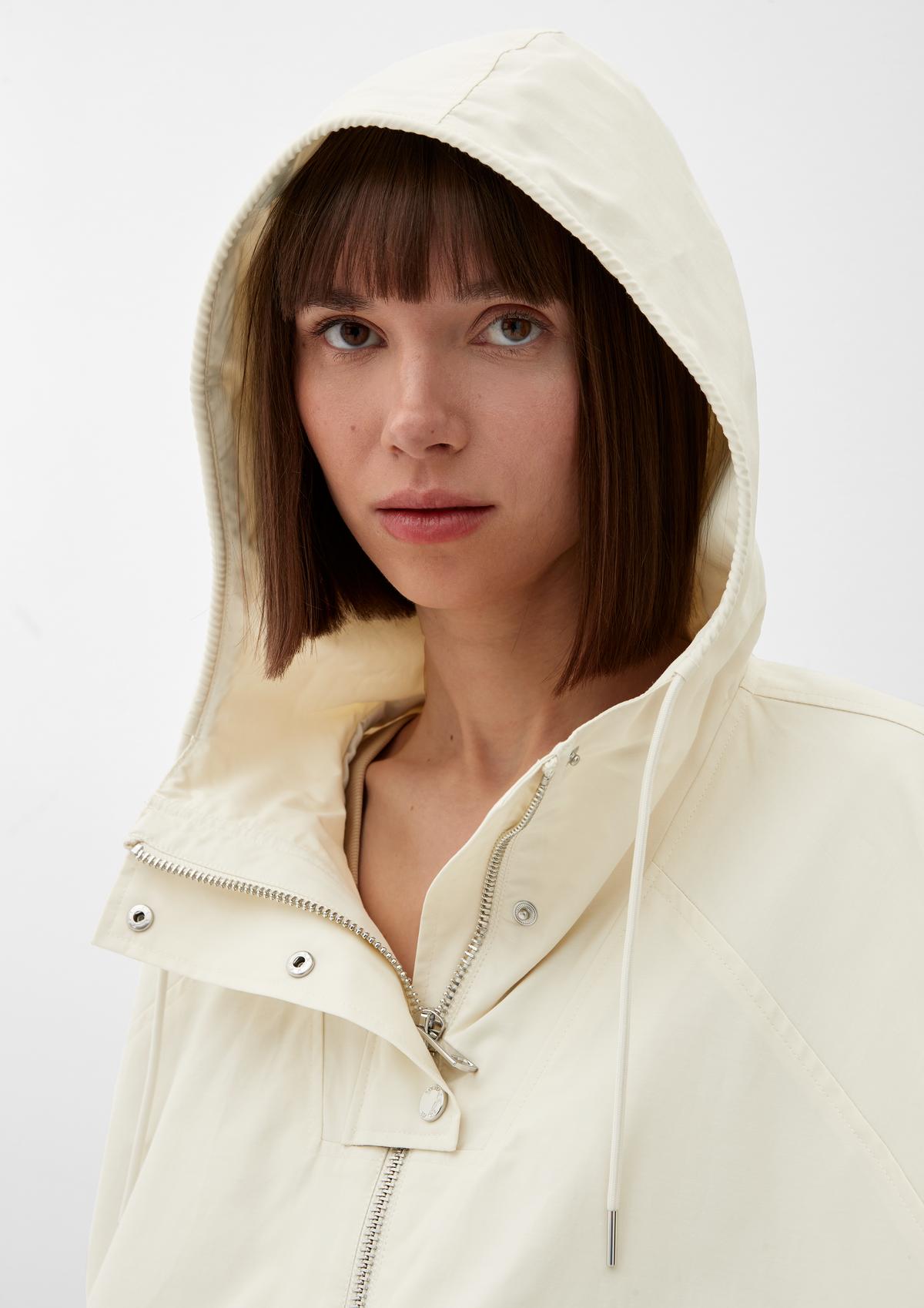 s.Oliver Cotton blend hooded jacket
