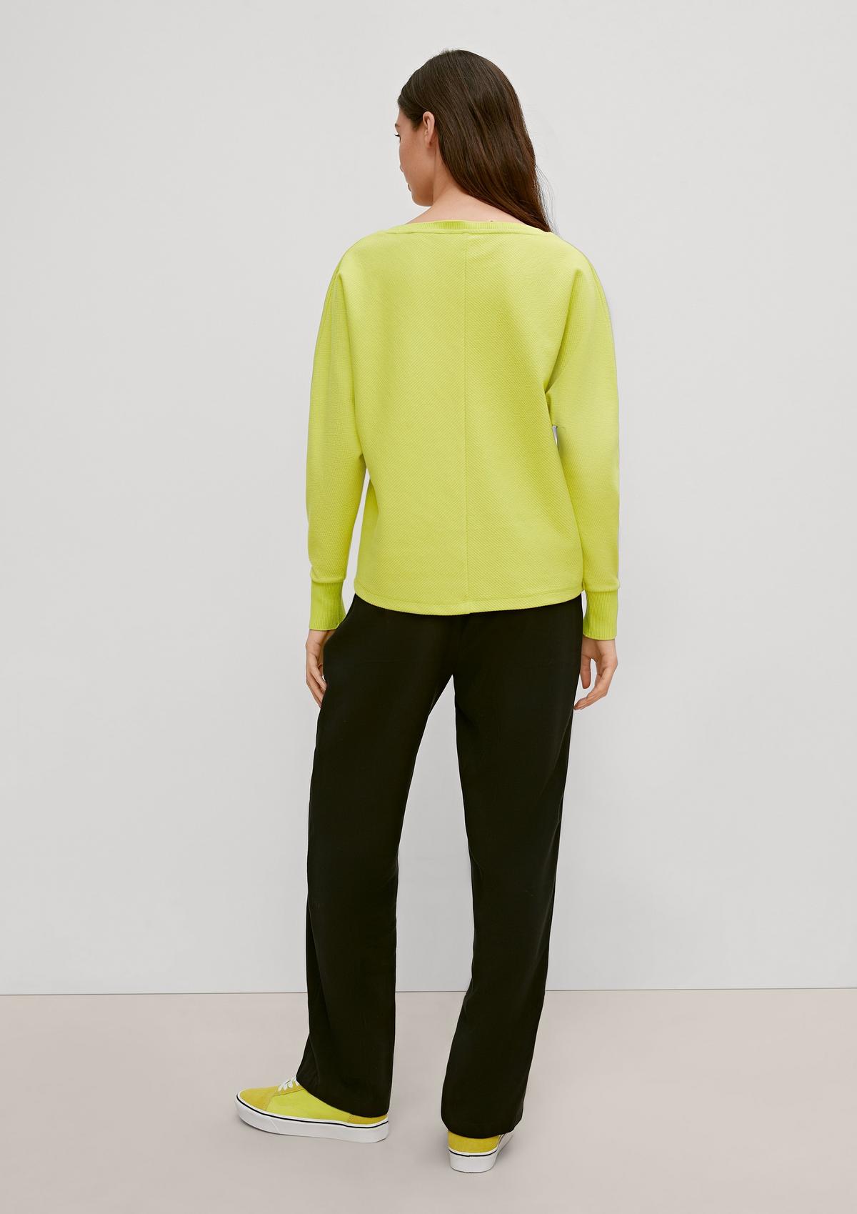 comma Long sleeve top with batwing sleeves