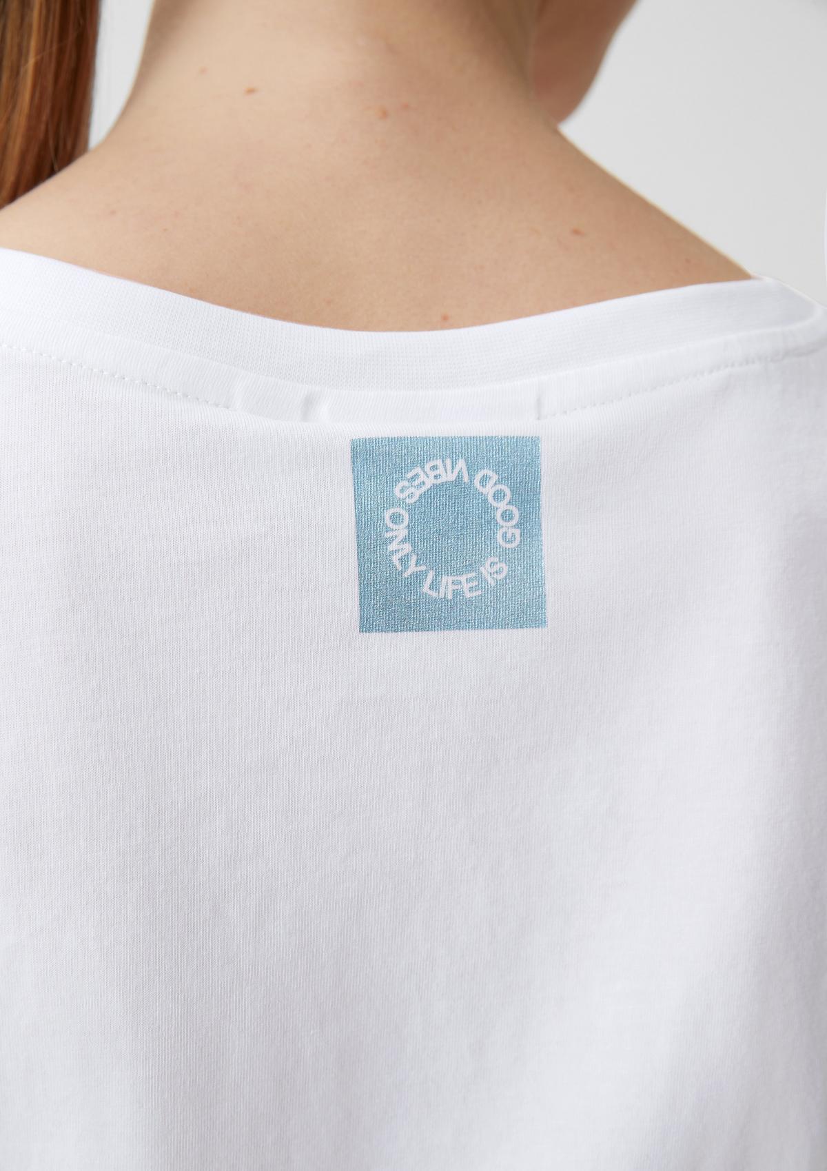 comma T-Shirt mit Stickerei