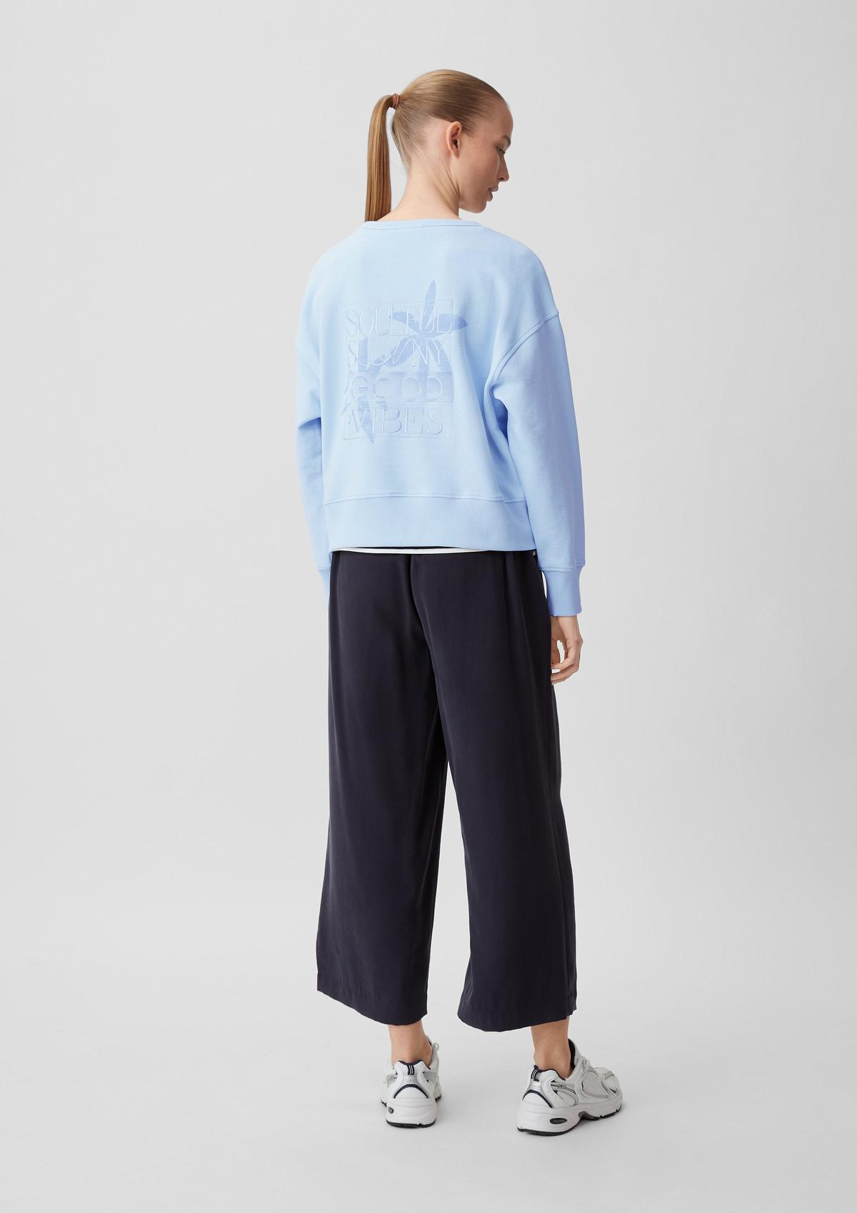 comma Sweatshirt in a relaxed fit