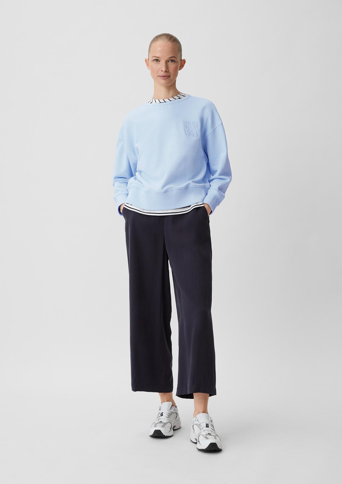 comma Sweatshirt in a relaxed fit