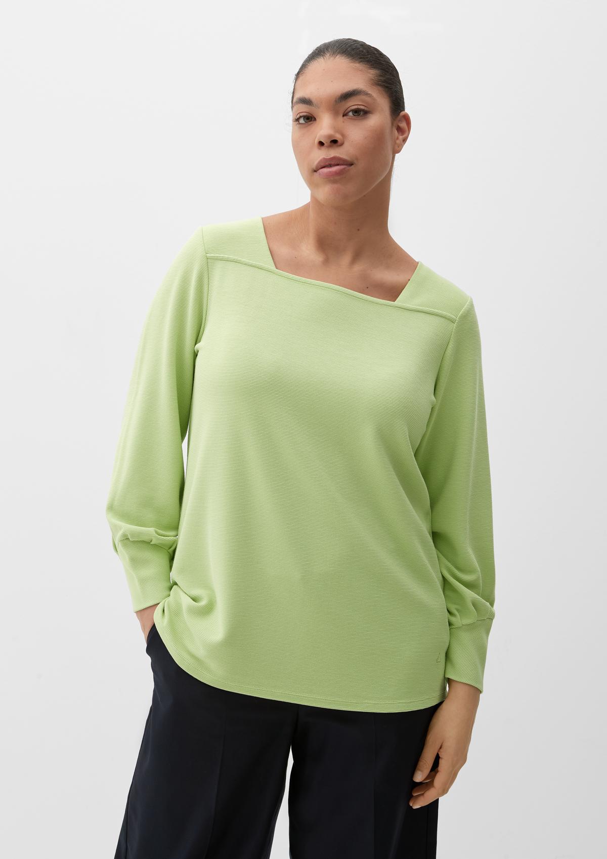 s.Oliver T-shirt with a square neckline