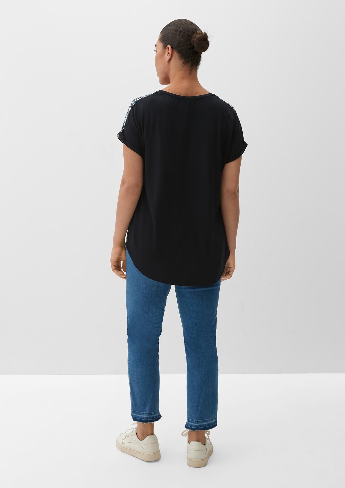 s.Oliver Material mix T-shirt