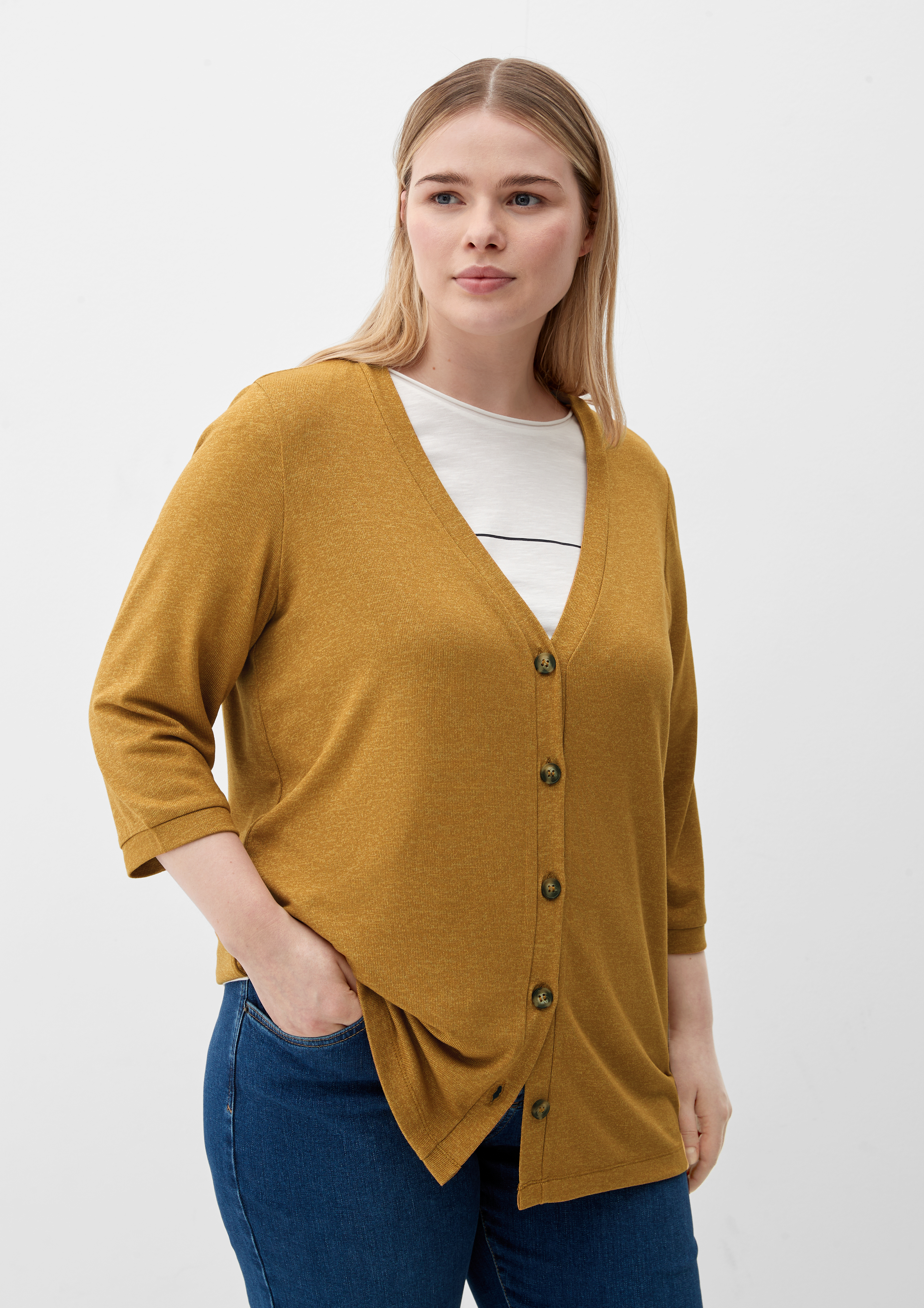 Mustard color hotsell cardigan sweater