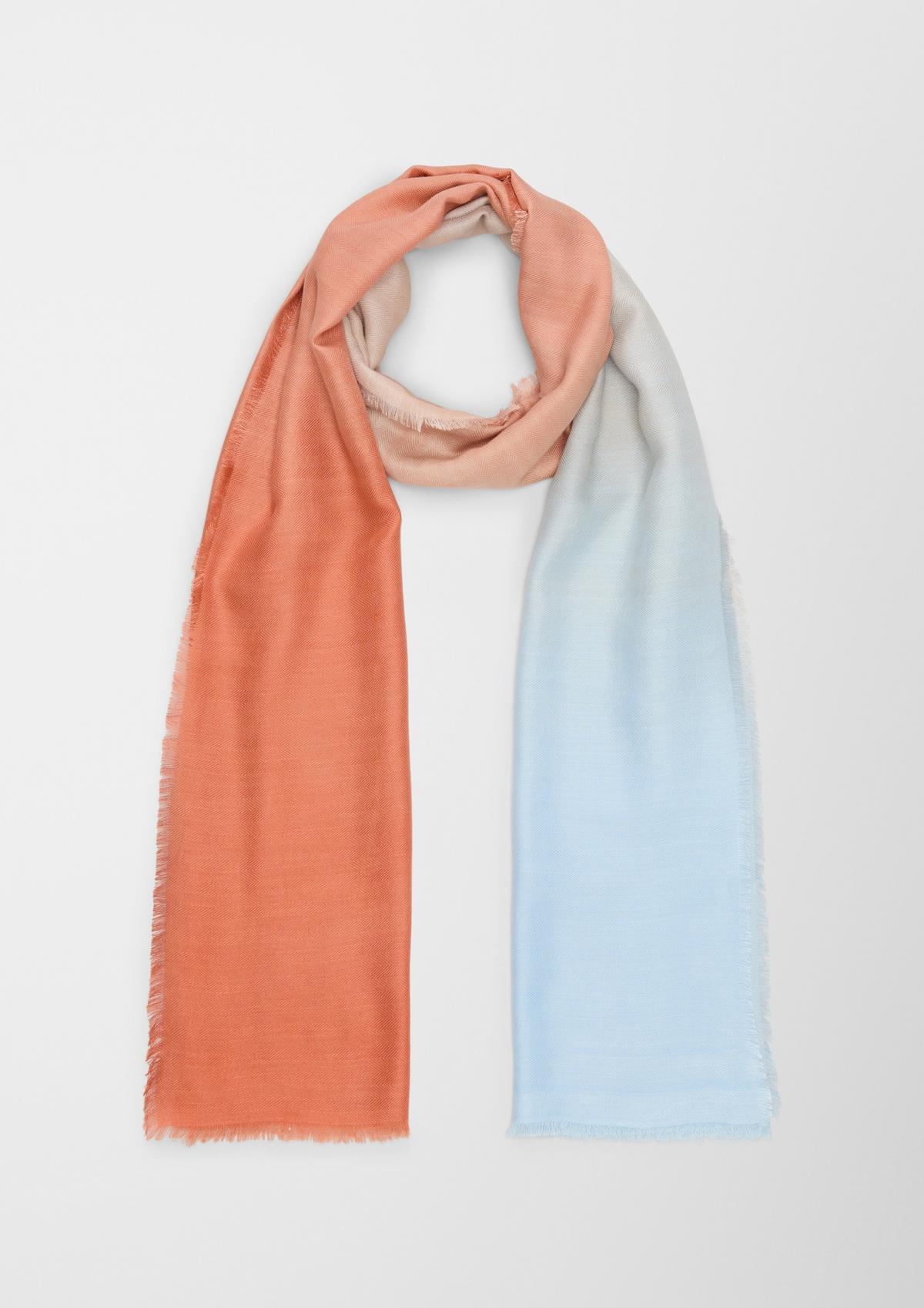 s.Oliver Scarf with colour graduation