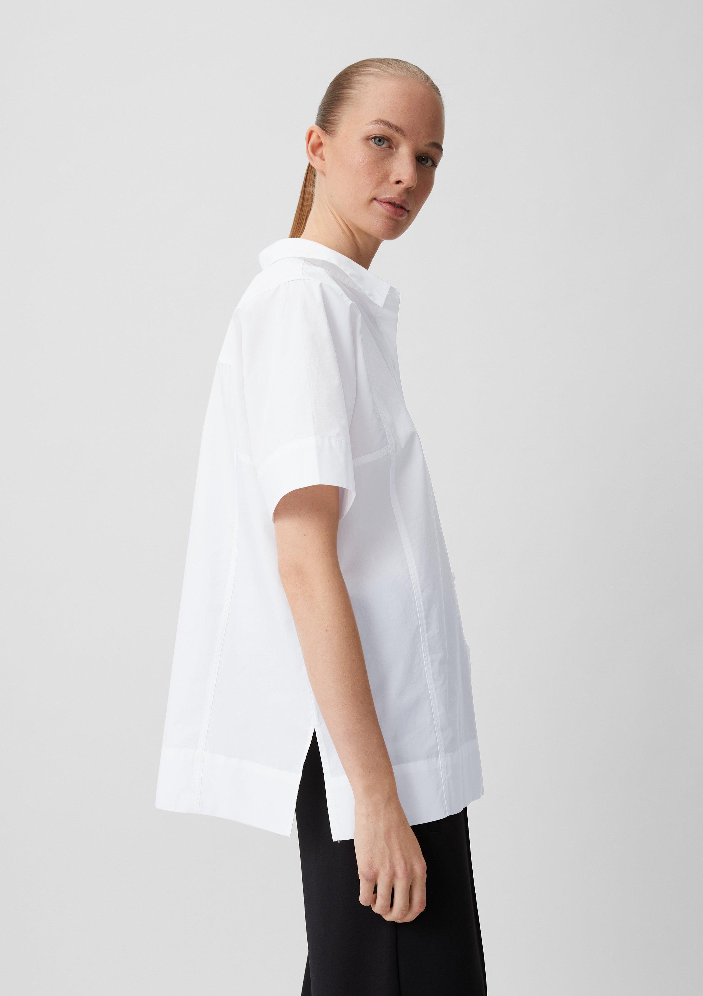 Soft White, Cotton Broderie Blouse