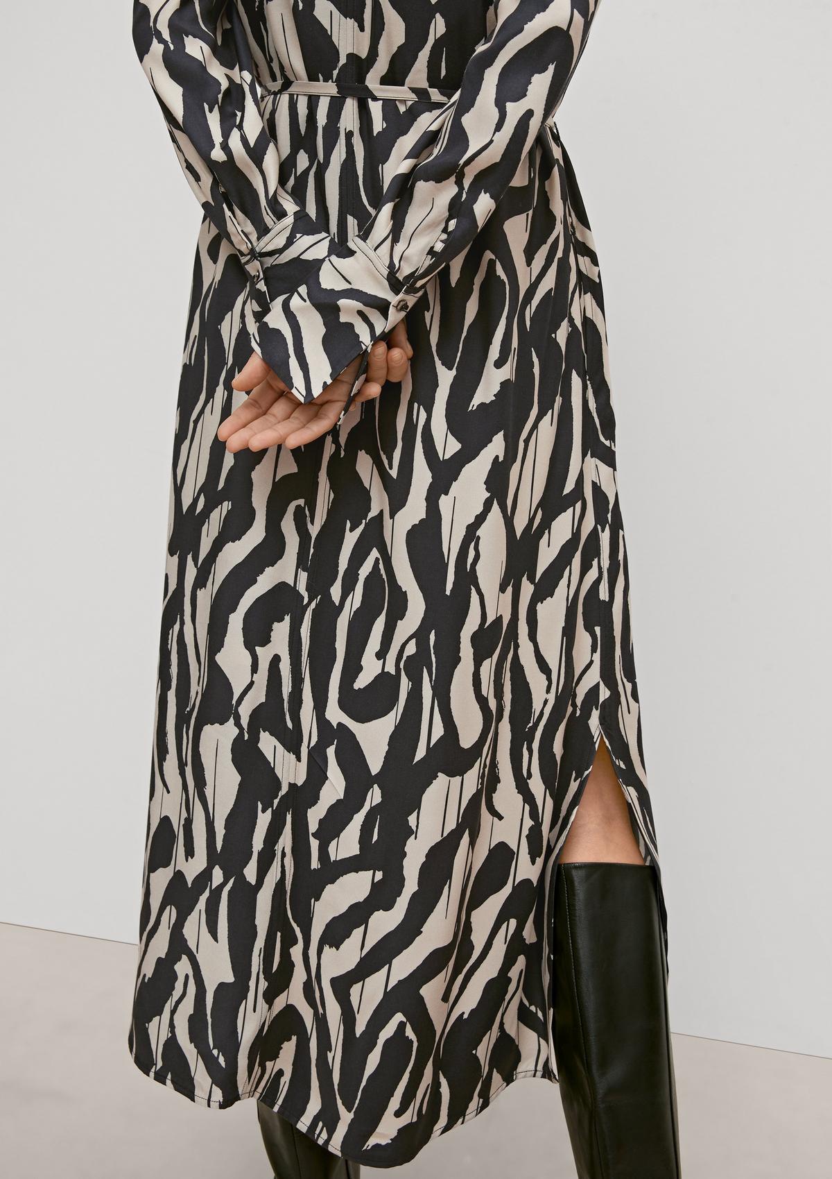 comma Maxi dress with all-over print