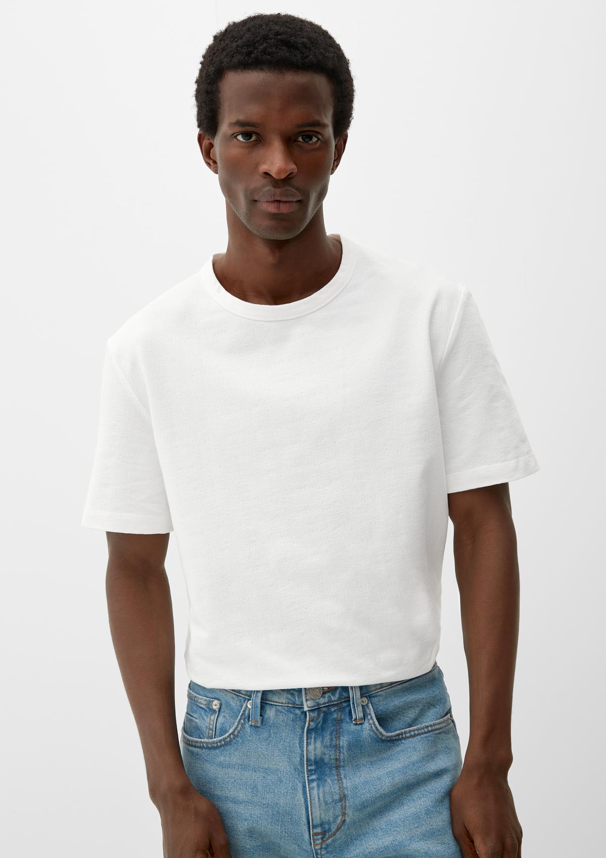 T-shirt white - Seersucker