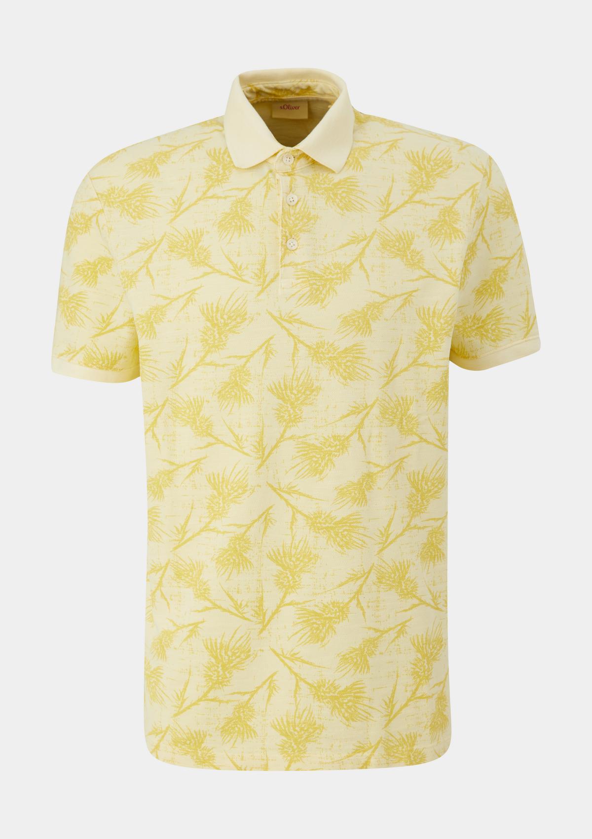 s.Oliver Polo met print all-over