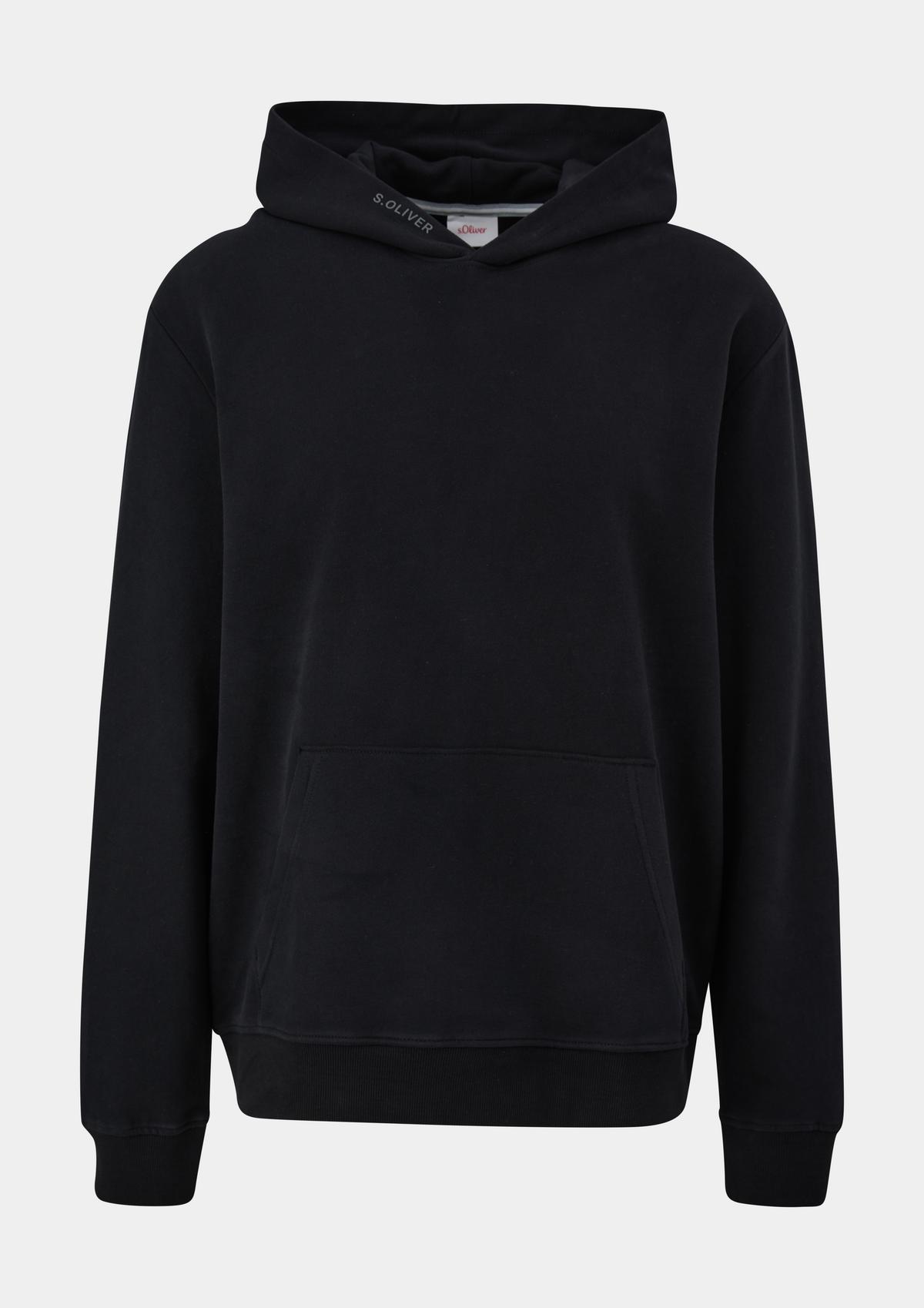 s.Oliver Hoodie with a rubber-coated print