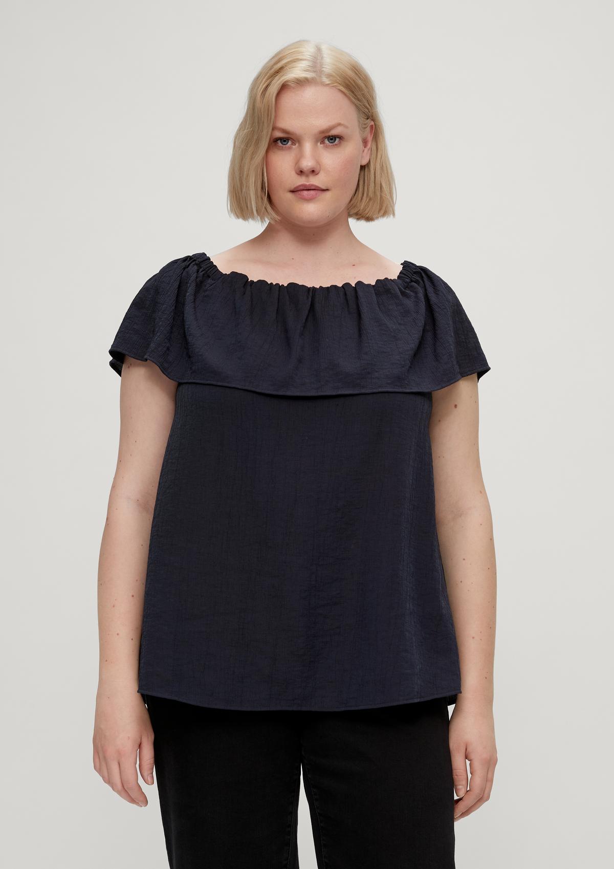 s.Oliver Blouse top with a Carmen neckline